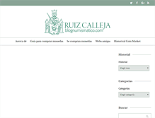 Tablet Screenshot of blognumismatico.com